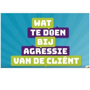 Wat te doen bij agressie van een cliënt?