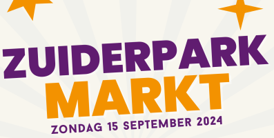 Zuiderparkmarkt 15 september