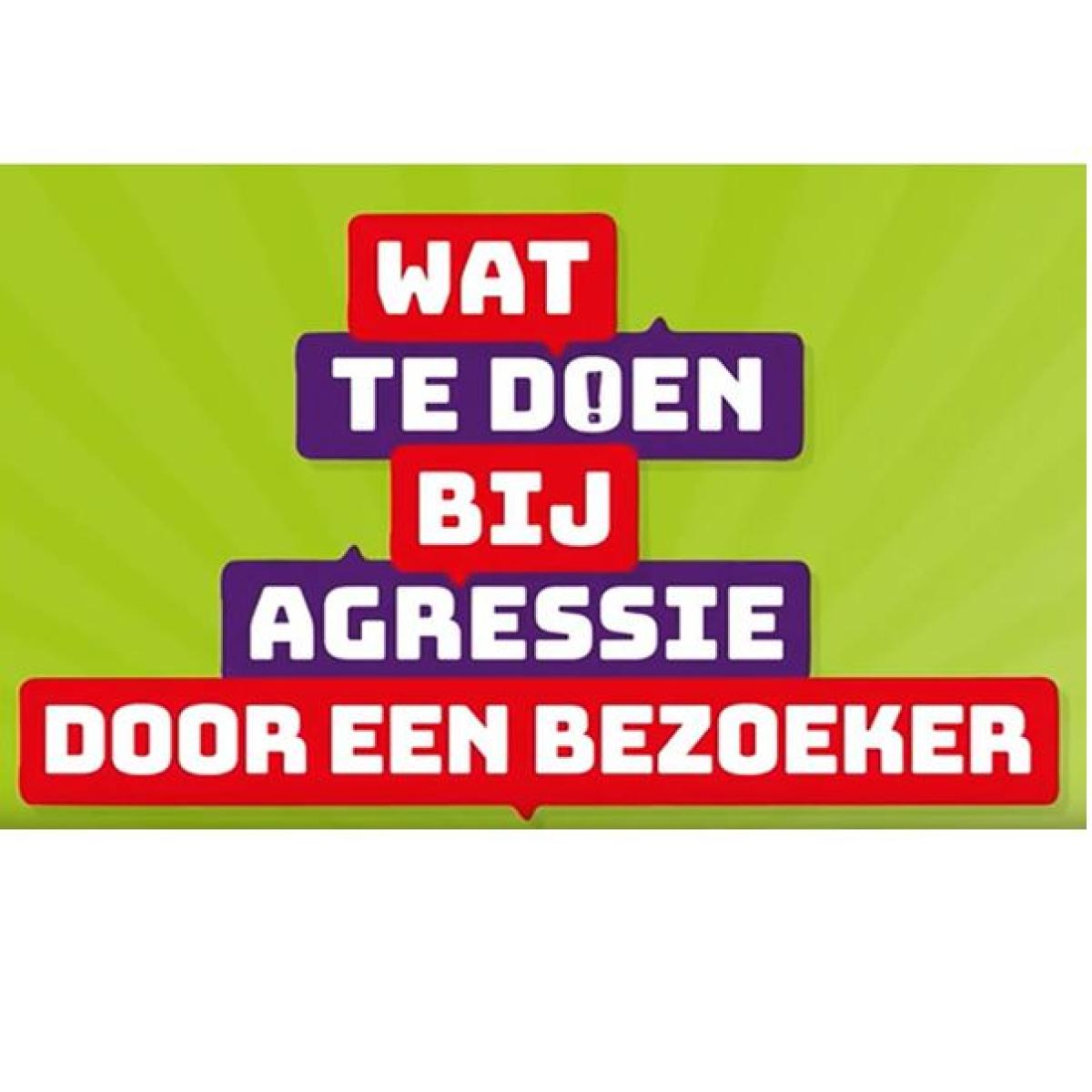 Wat te doen bij agressie van een bezoeker?